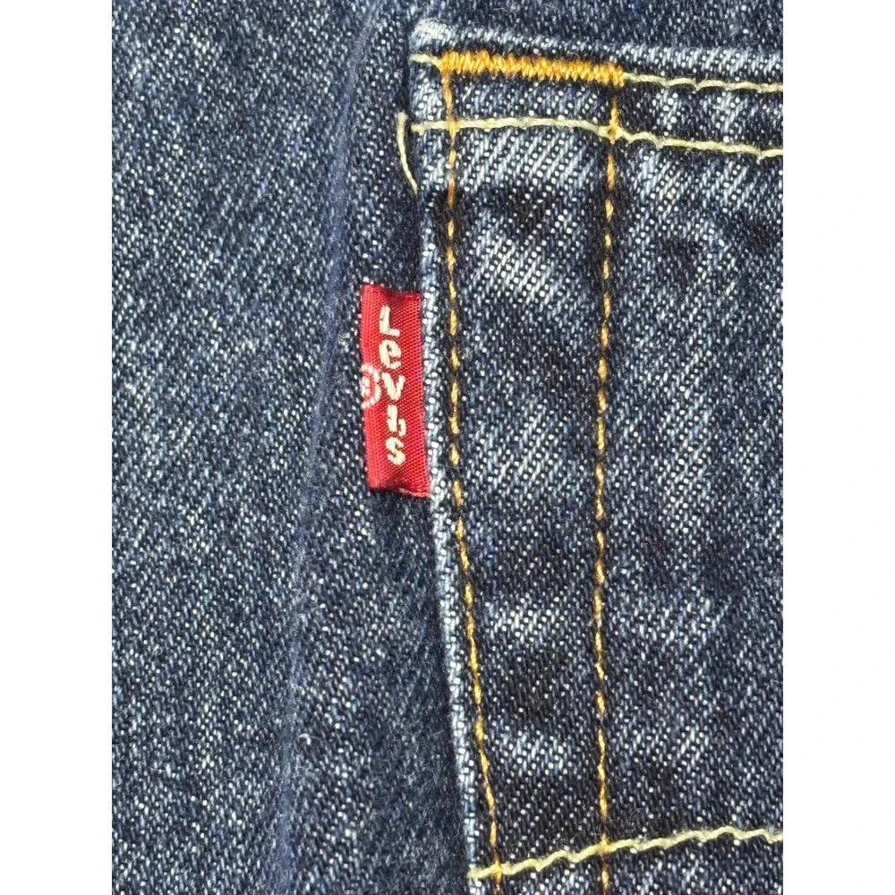 Levi's 550 Relaxed Fit Dark Wash Denim Jeans Mens W36‎ L30